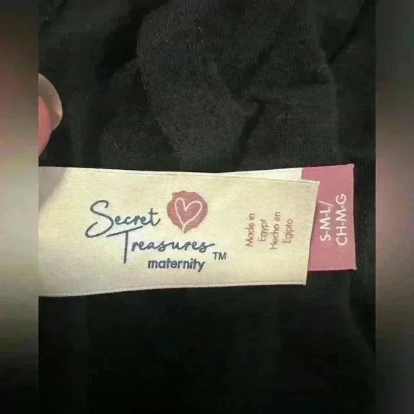 Women’s Black Nursing Cover Up - Picture 3 of 6